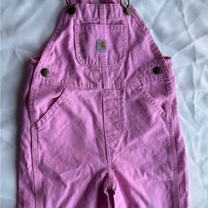Carhartt Kids Pink Overalls